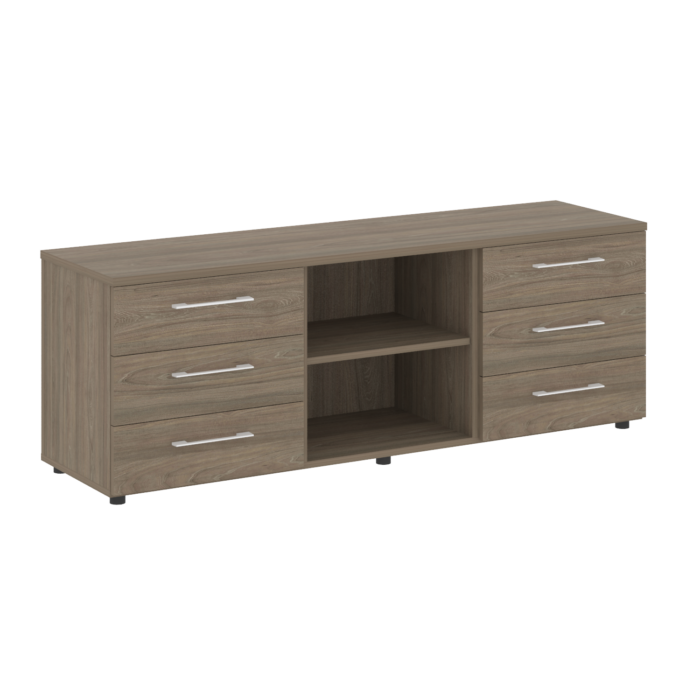 Тумба стационарная, наборная – 3 секции LT.TS-3.1 (1642х450х580)