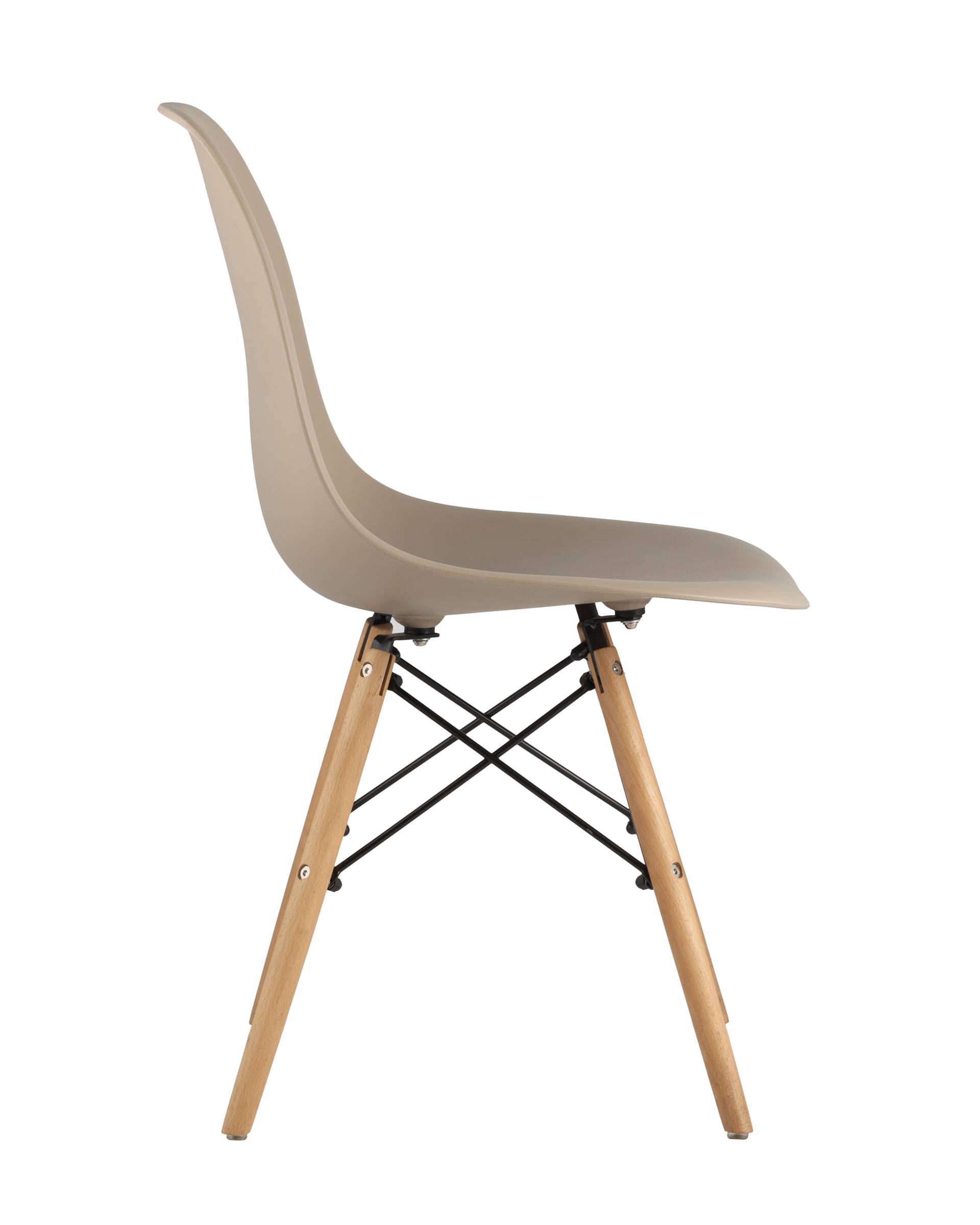 Стул Eames DSW бежевый