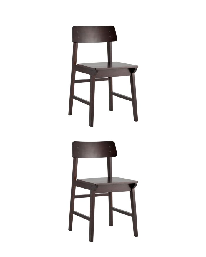 Стул ODEN WOOD эспрессо 2 шт