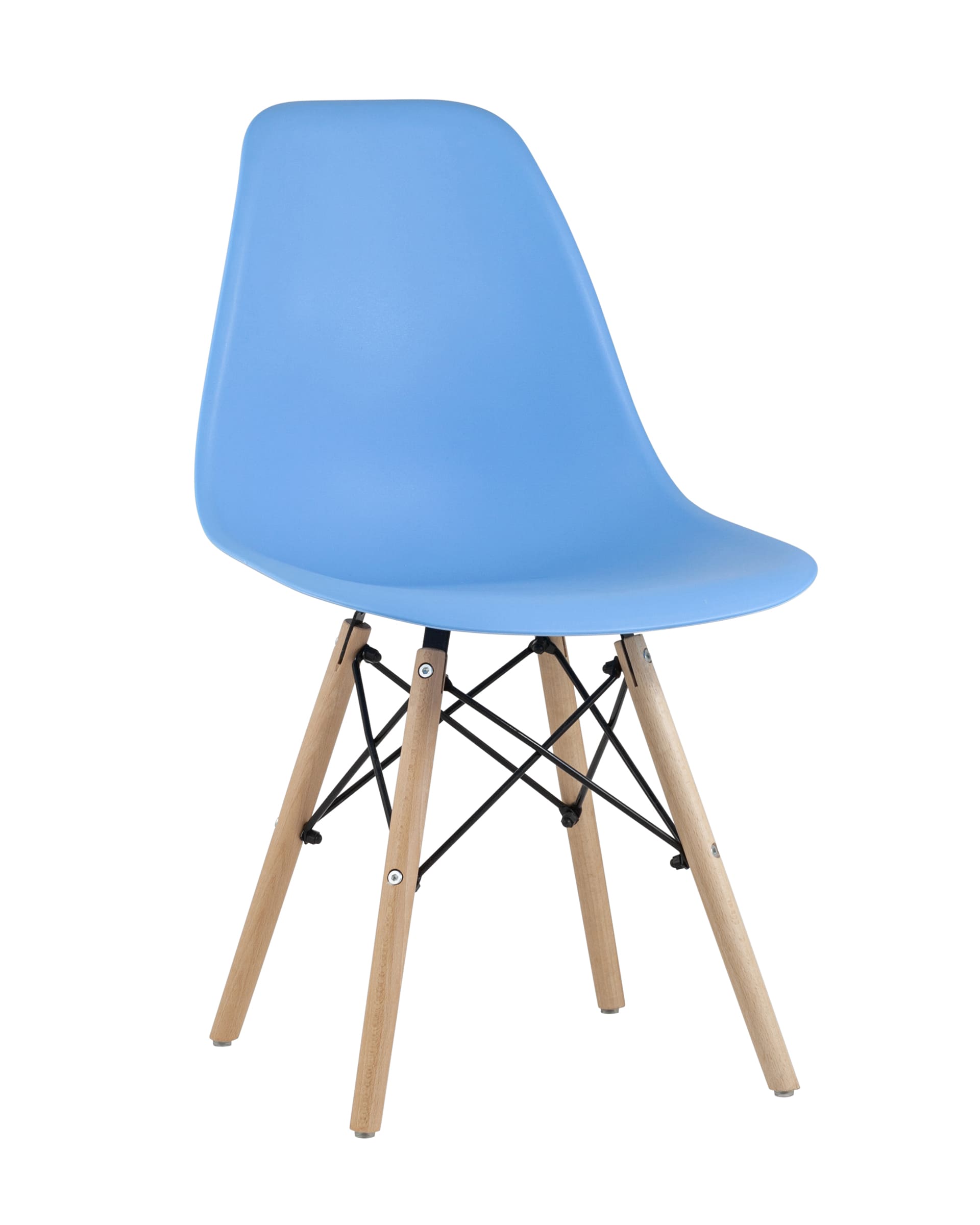 Стул Eames Style DSW голубой x4
