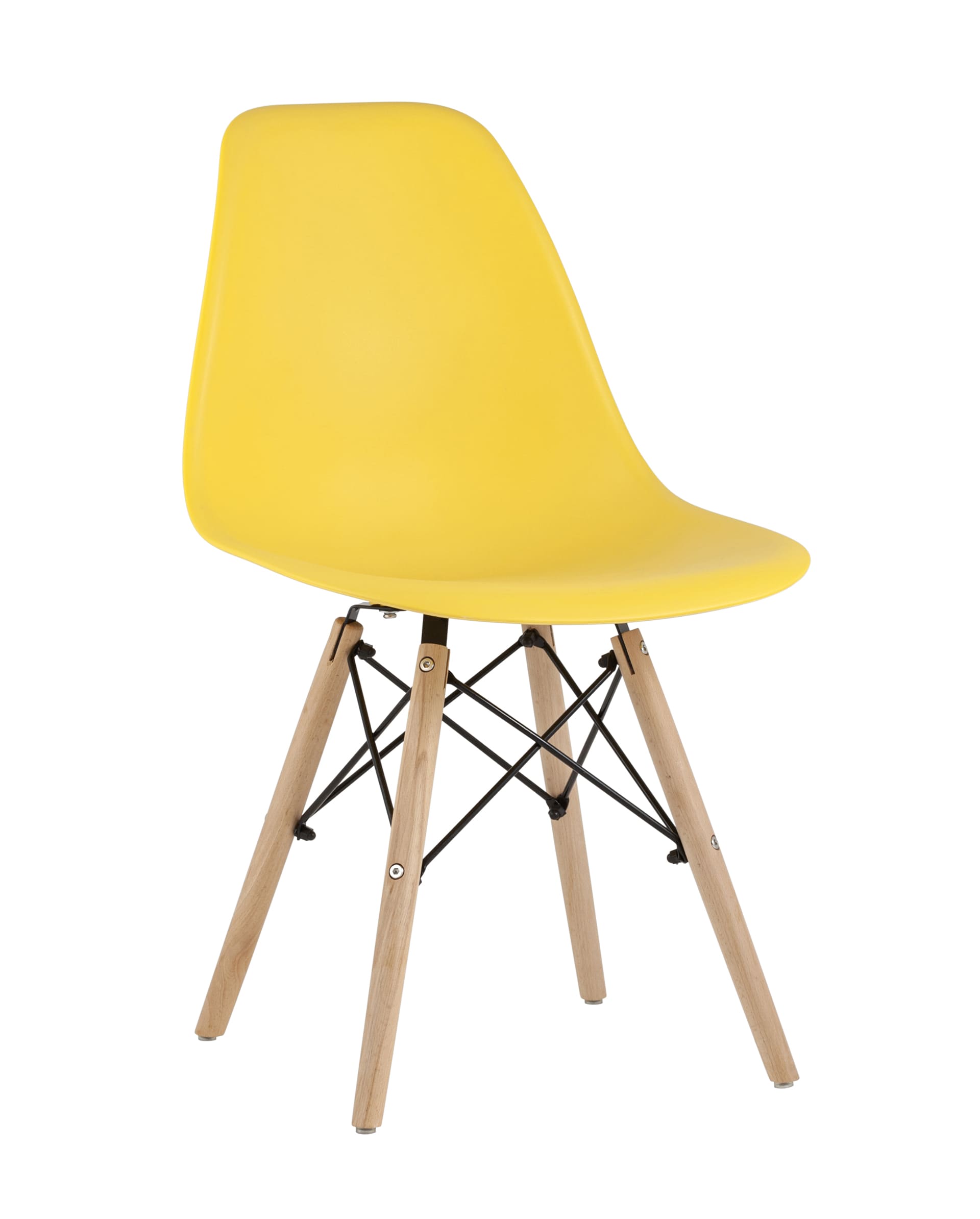 Стул Eames Style DSW желтый x4