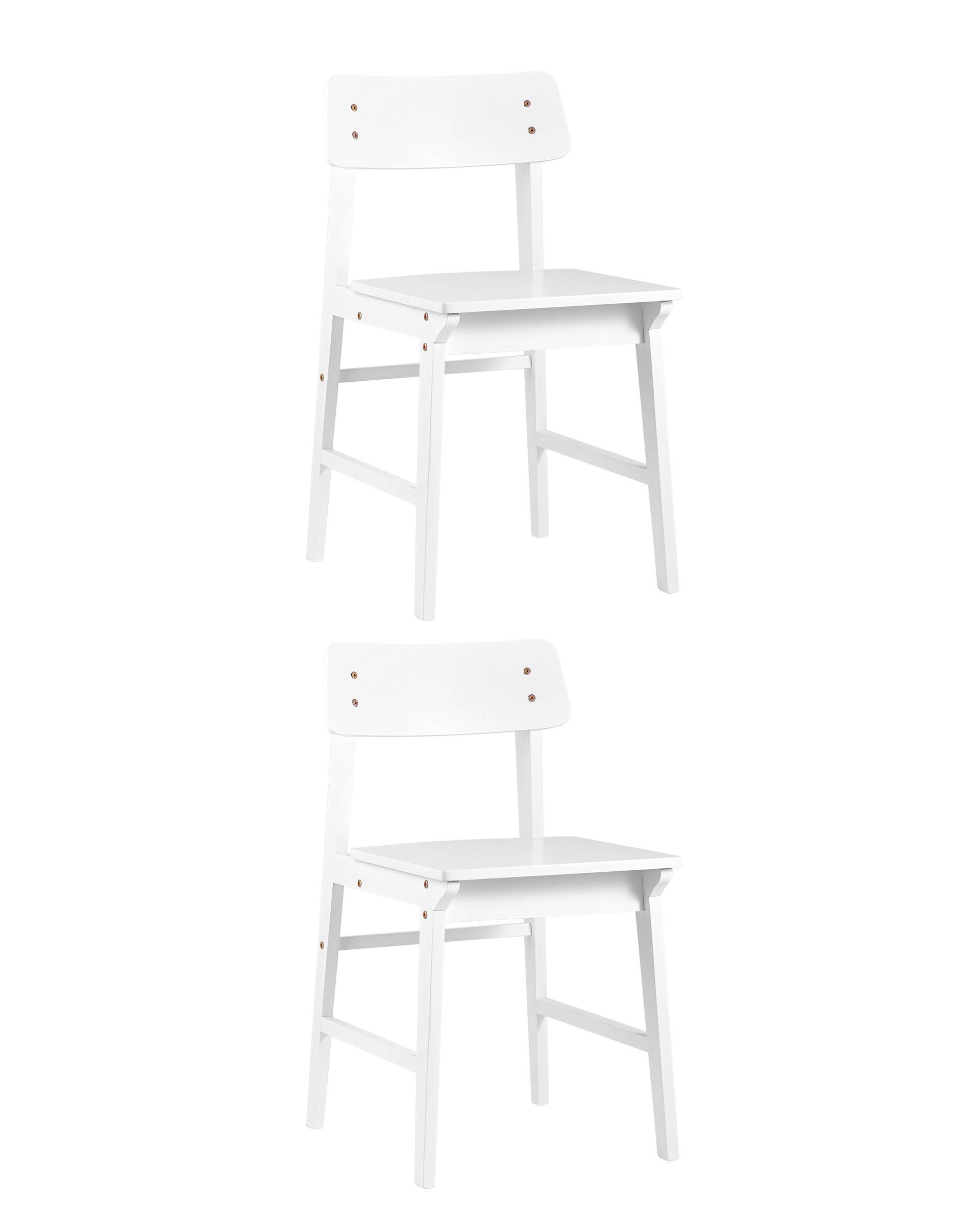 Стул ODEN WOOD белый 2 шт