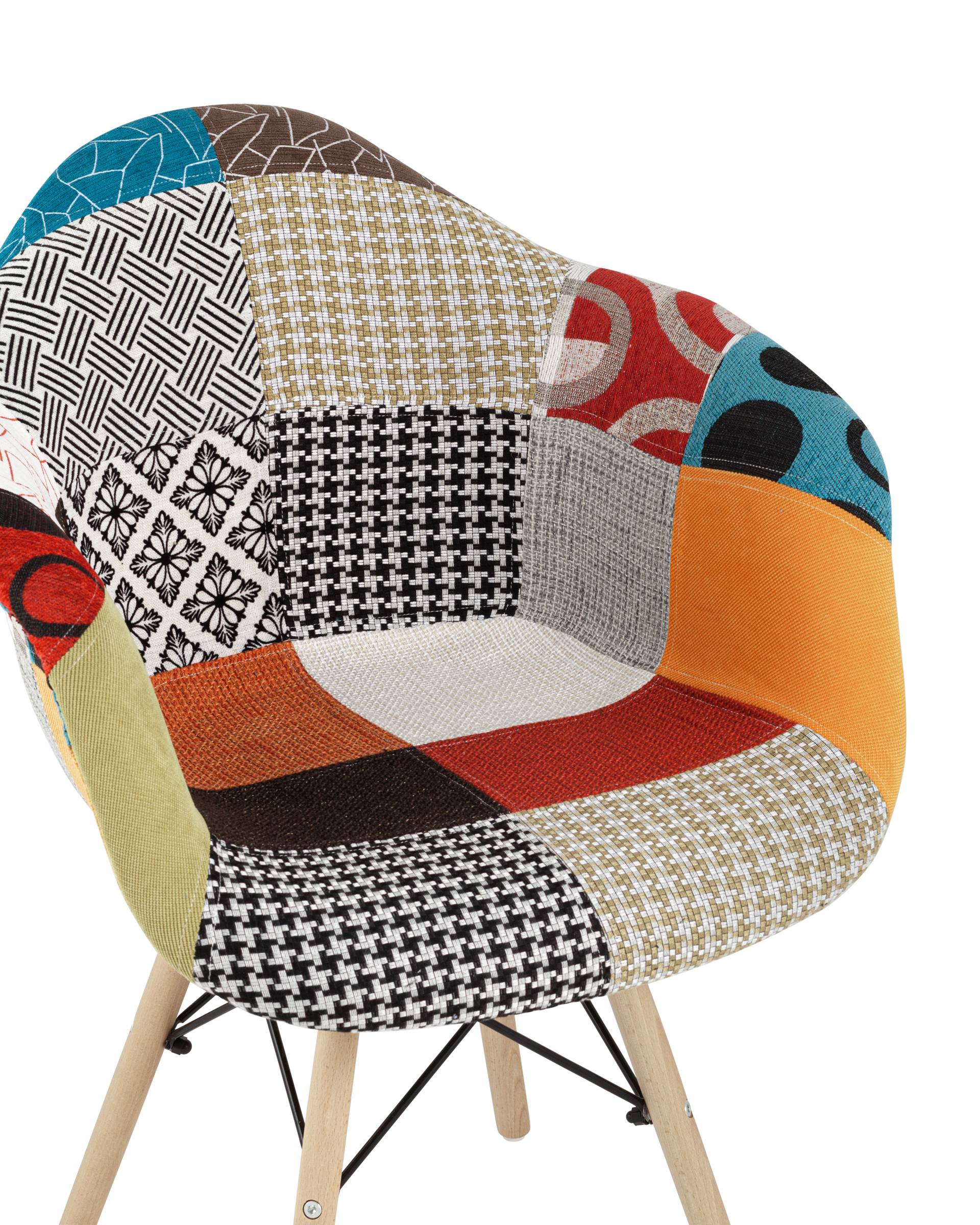 Кресло Eames DSW пэчворк