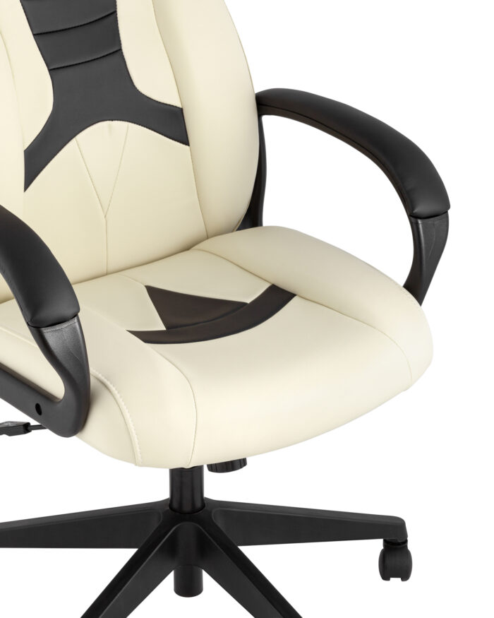 Кресло игровое TopChairs ST-CYBER 8 белый/черный