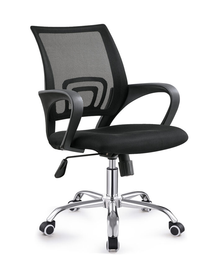 Кресло офисное TopChairs Simple New черный 2 шт