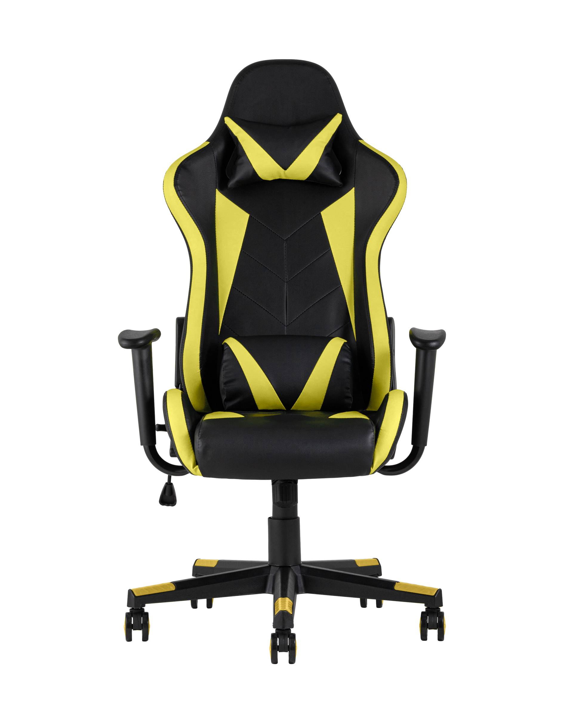 Кресло игровое TopChairs Gallardo желтое