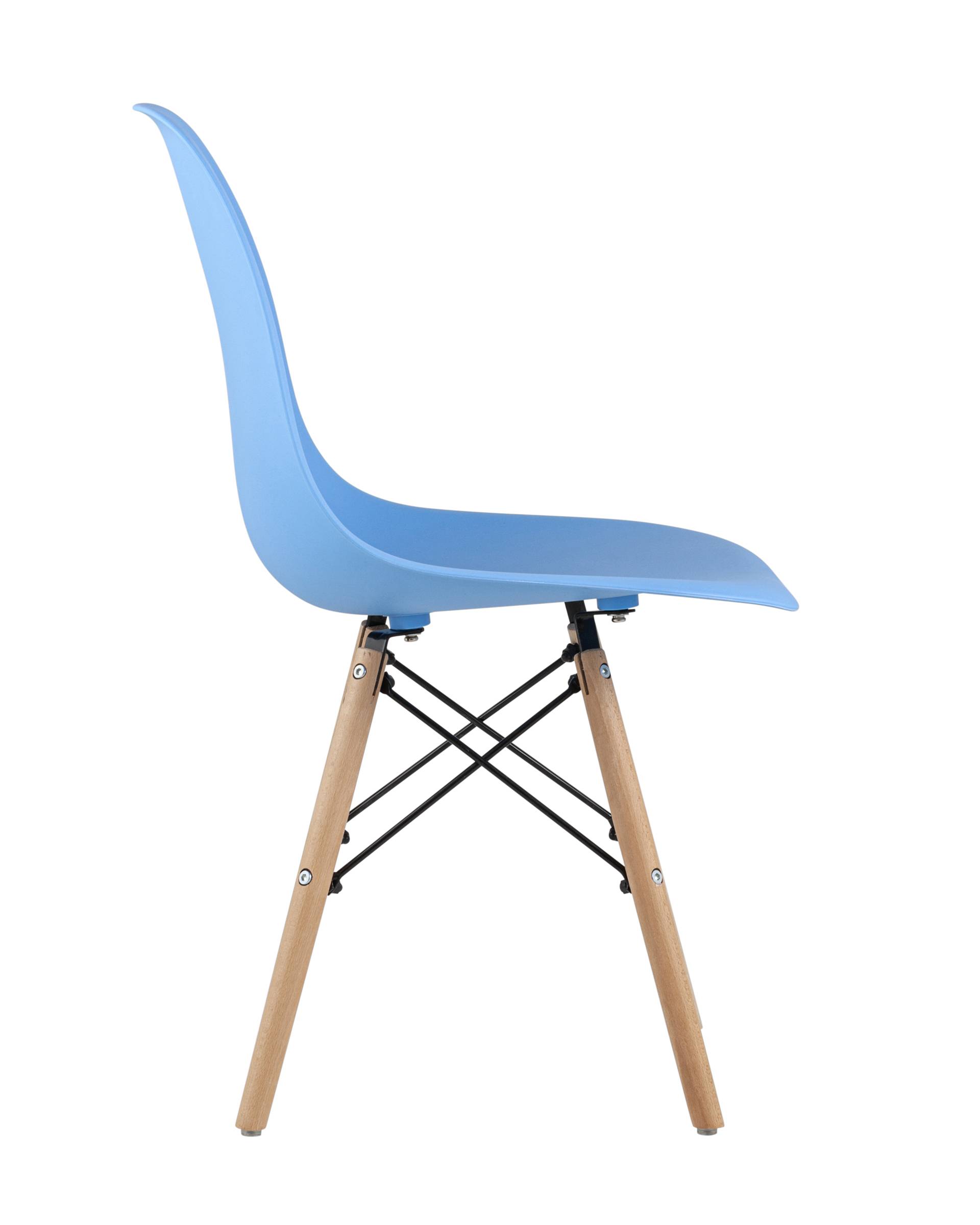 Стул Eames Style DSW голубой x4