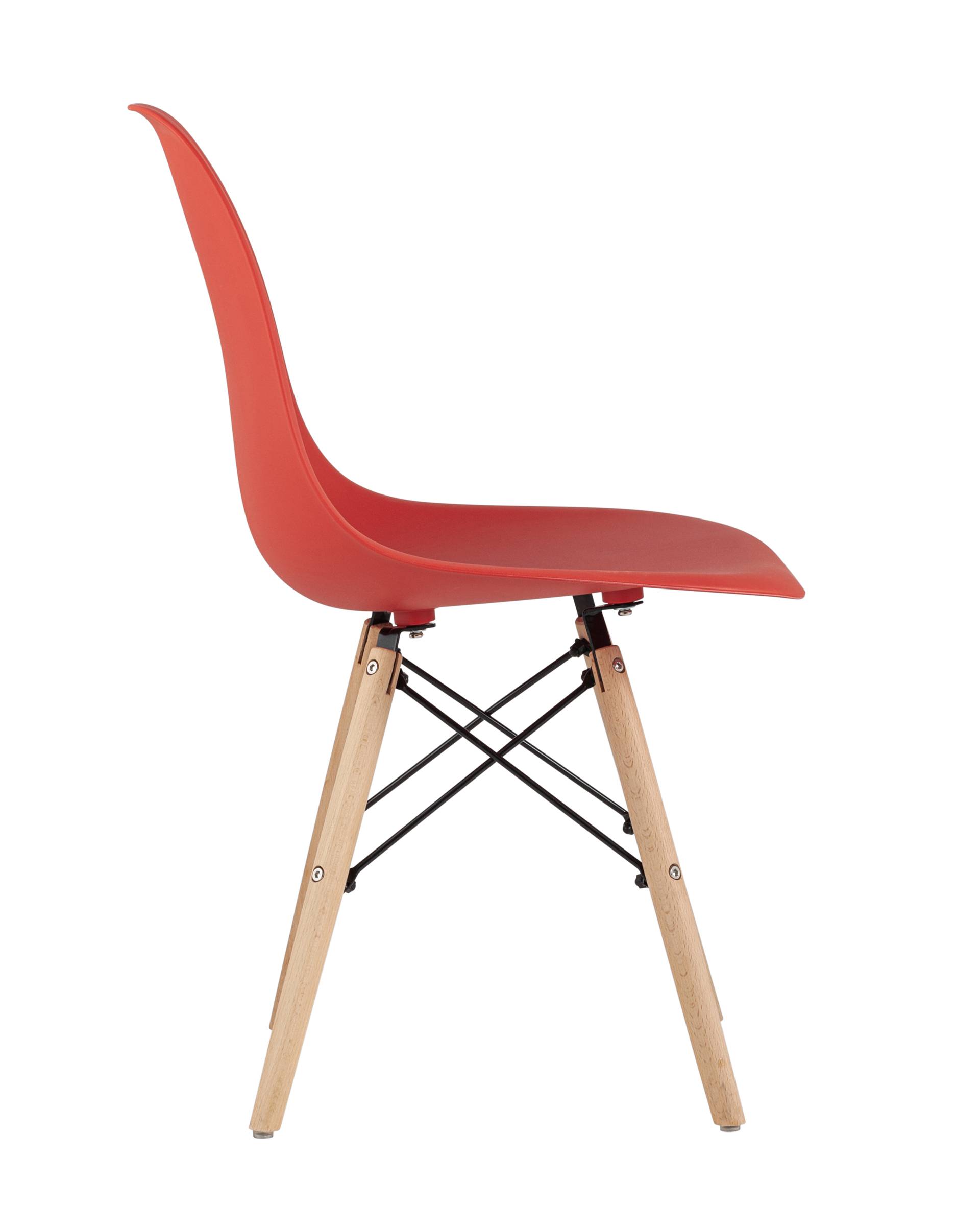 Стул Eames Style DSW красный x4