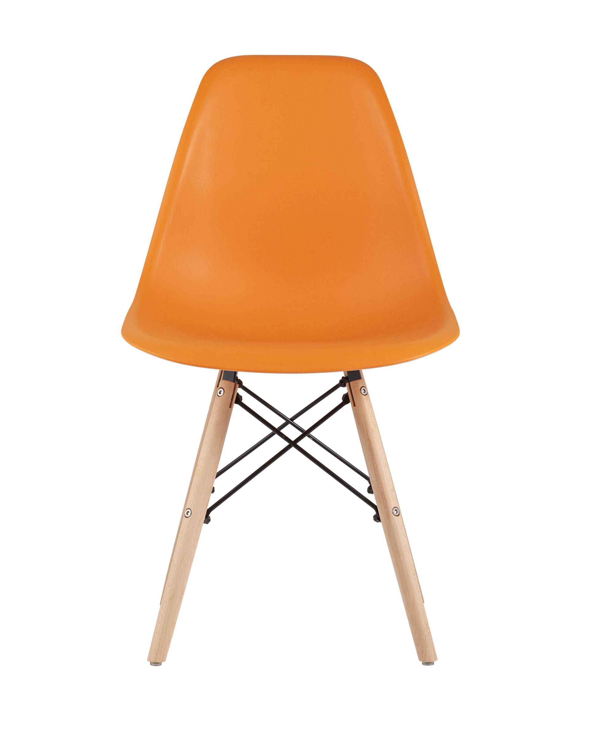 Стул Eames Style DSW оранжевый x4