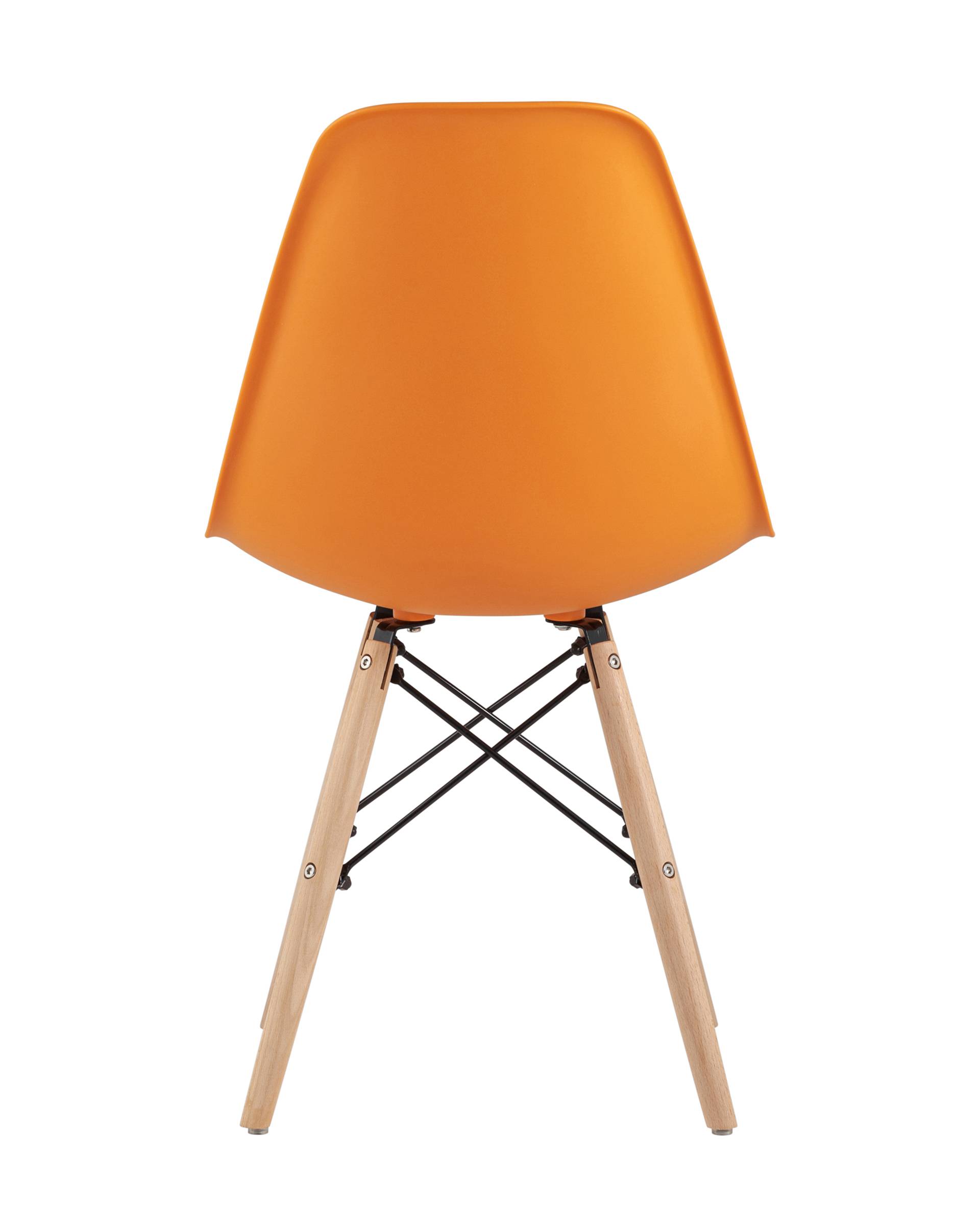 Стул Eames Style DSW оранжевый x4