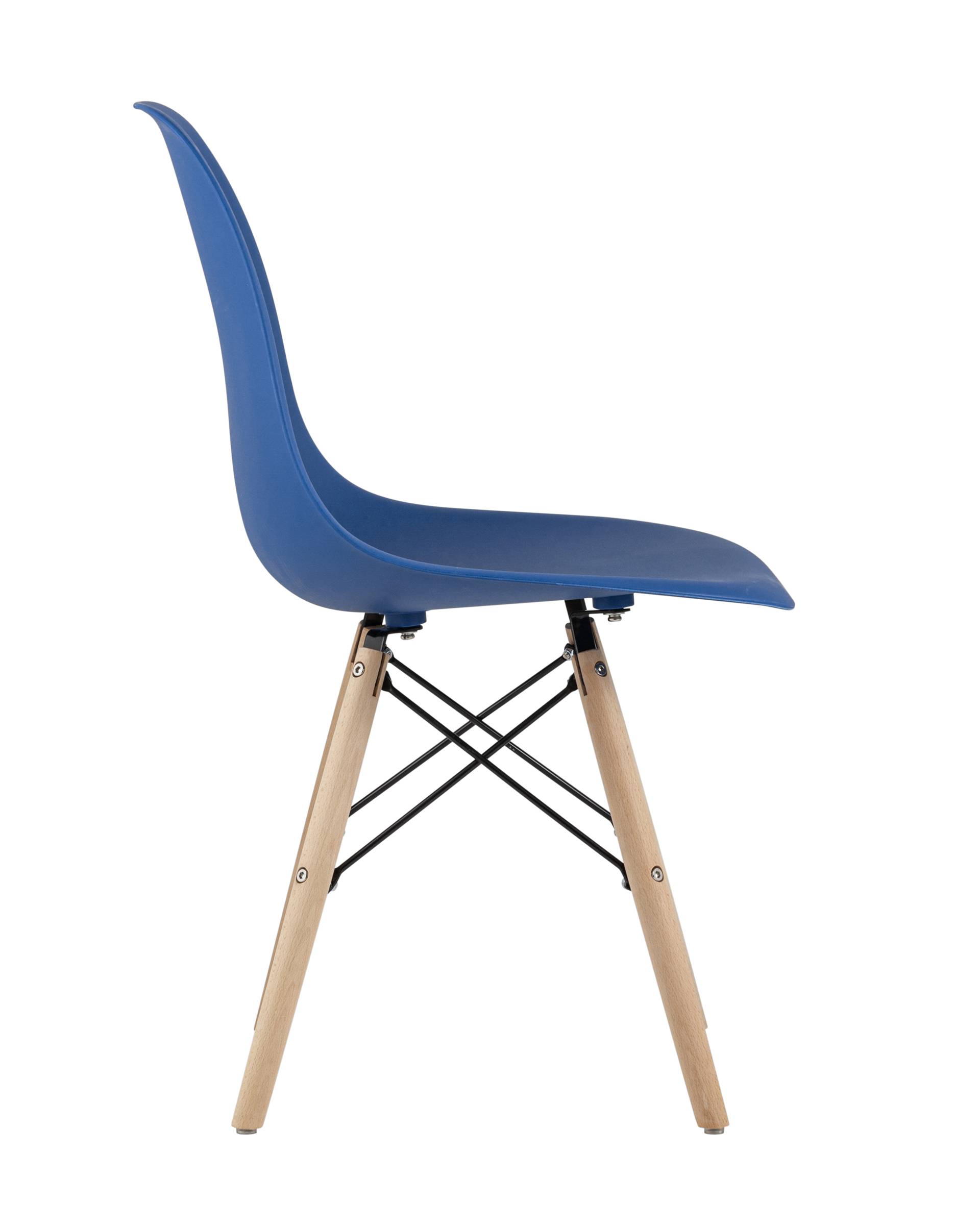 Стул Eames Style DSW синий x4