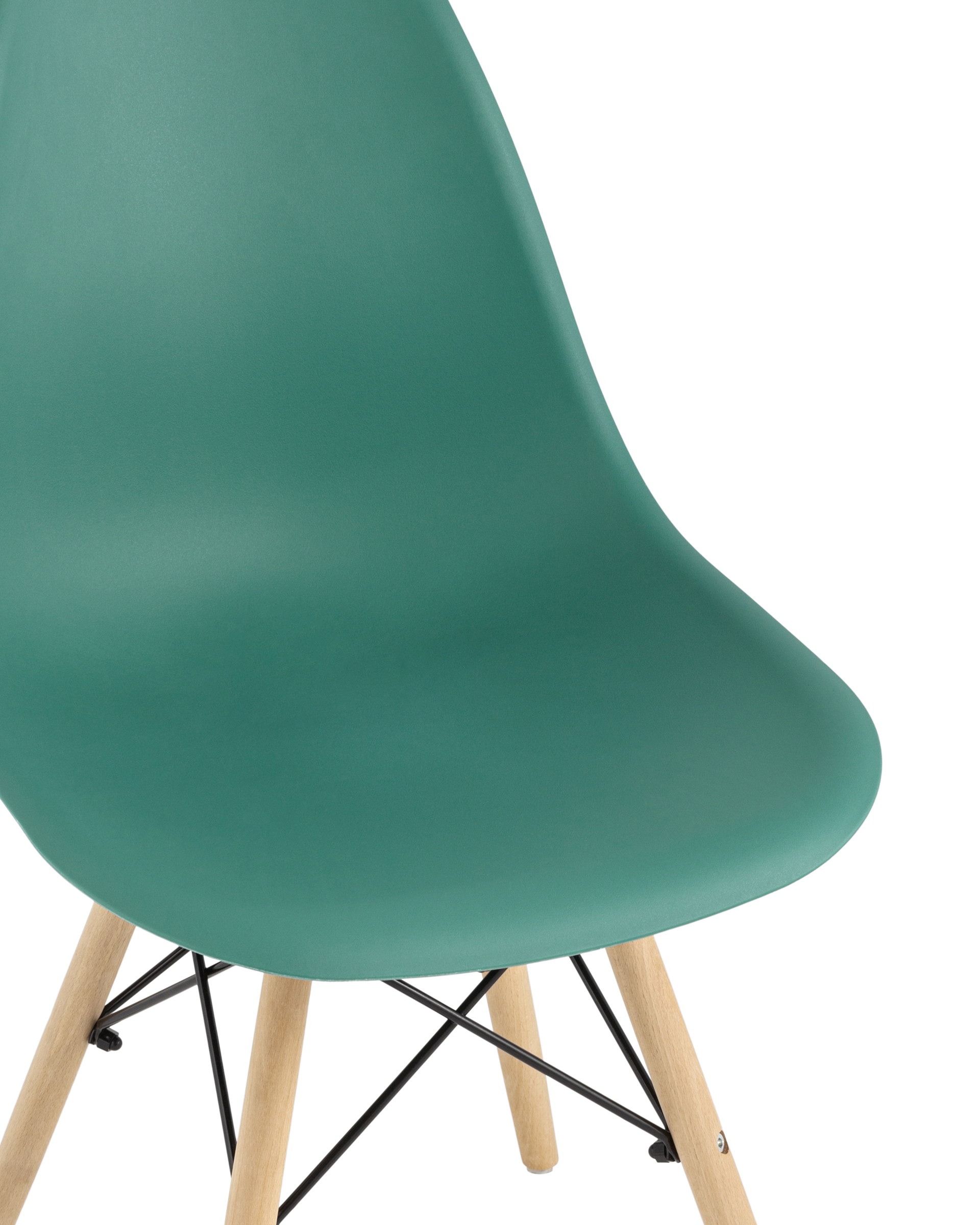 Стул Eames Style DSW серо-зеленый x4